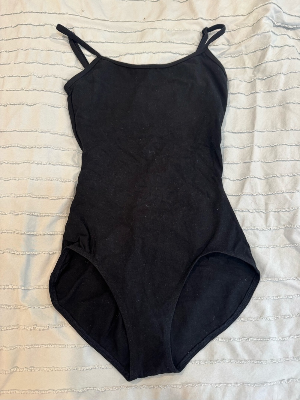 Capezio Black One-Piece Dance Bodysuit